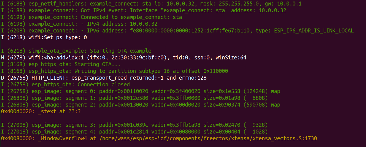 OTA Success